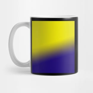 yellow blue texture Mug